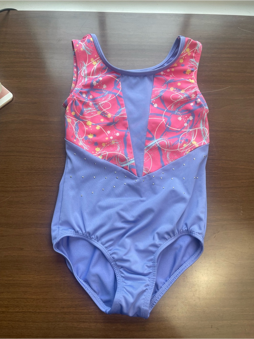Cat & Jack Purple and Pink leotard